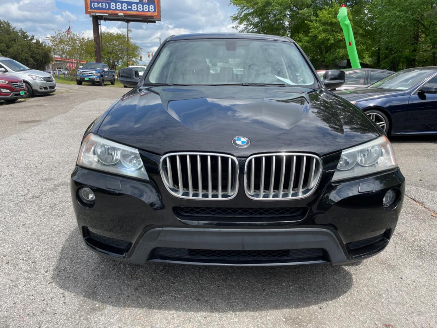 2014 BLACK BMW X3 XDRIVE28I (5UXWX9C53E0) with an 2.0L engine, Automatic transmission, located at 5103 Dorchester Rd., Charleston, SC, 29418-5607, (843) 767-1122, 36.245171, -115.228050 - Photo#1